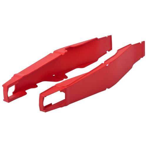 Honda CRF250R 2011-2017 Polisport Swingarm Protectors Pair Red Plastic