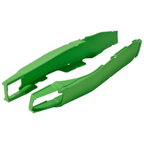 Kawasaki KX250F 2012-2016 Polisport Swingarm Protectors Pair Green