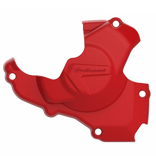 Honda CRF450R 2010-2016 Polisport Ignition Cover Protector Red