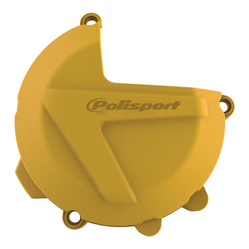 Husqvarna TE300 2017-2024 Polisport Clutch Cover Protector Yellow