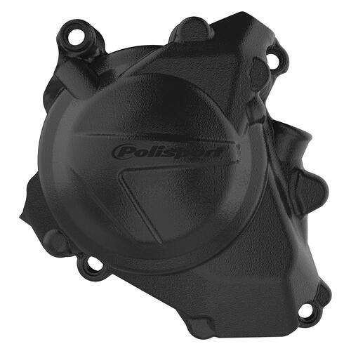 Honda CRF450R 2017-2025 Polisport Ignition Cover Protector Black