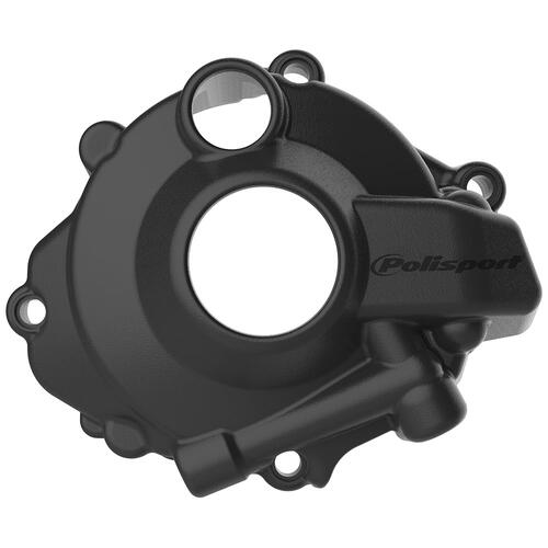 Honda CRF250R 2018-2024 Polisport Ignition Cover Protector Black