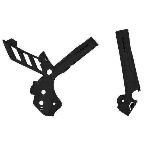 KTM 200 EXC 2012-2016 Polisport Frame Guards Protectors Black