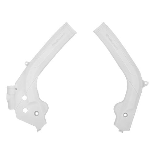 KTM 250 EXC-F 2017-2019 Polisport Frame Guards Protectors White