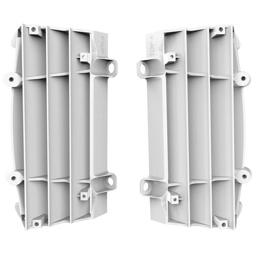 Gas-Gas MC 450F 2021-2023 Polisport Radiator Louvres Fins Pair White