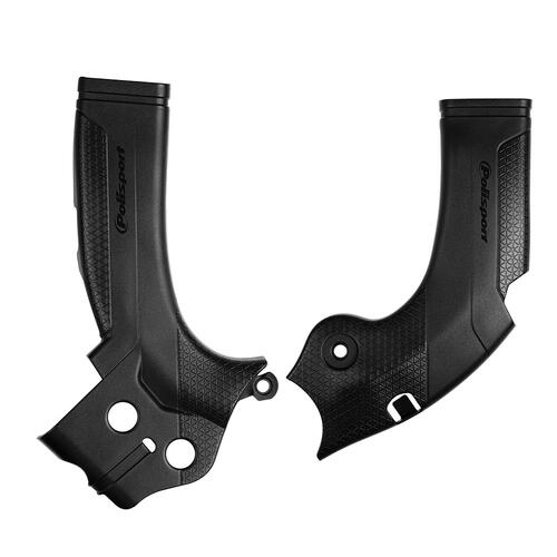 Yamaha YZ250F 2014-2018 Polisport Frame Guards Protectors Black