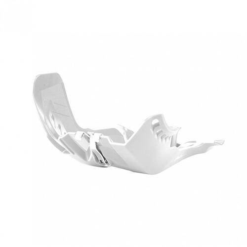 KTM 250 SX 2017-2018 Polisport Fortress Skid Plate White Plastic Protection