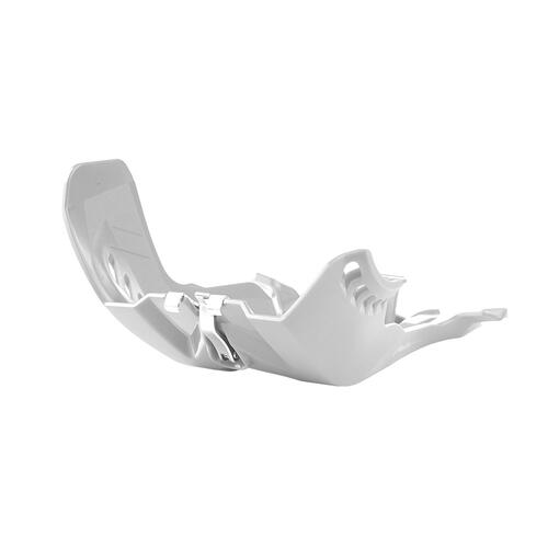 KTM 300 EXC 2017-2019 Polisport Fortress Skid Plate White Plastic Protection
