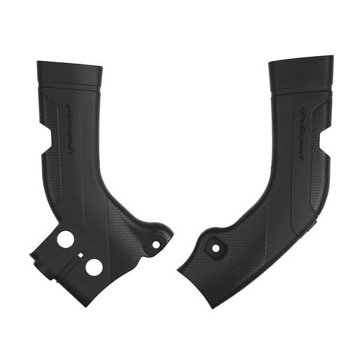 Honda CRF250R 2020-2021 Polisport Frame Guards Protectors Black