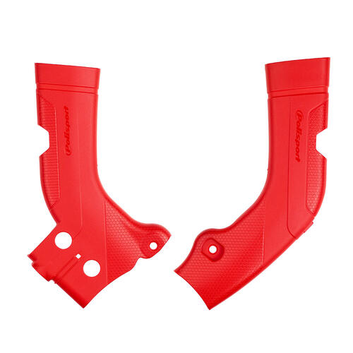 Honda CRF250R 2020-2021 Polisport Frame Guards Protectors Red