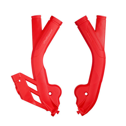 Beta RR 350 4T RACING 2019-2024 Polisport Frame Guards Protectors Red