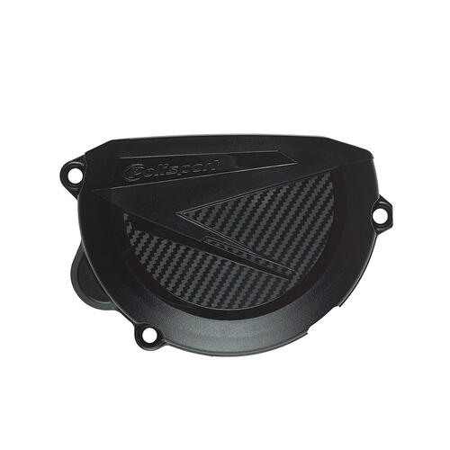 KTM 250 SX 2008-2012 Polisport Clutch Cover Protector Black Plastic
