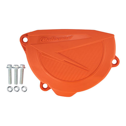 KTM 250 SX-F 2009-2012 Polisport Clutch Cover Protector Orange