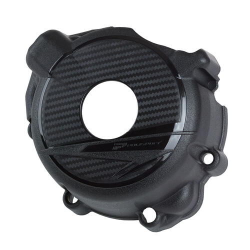 Suzuki DR-Z400E 2000-2025 Polisport Ignition Cover Protector Black