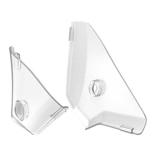 Kawasaki KX250F 2019-2024 Polisport Graphic Guards Clear