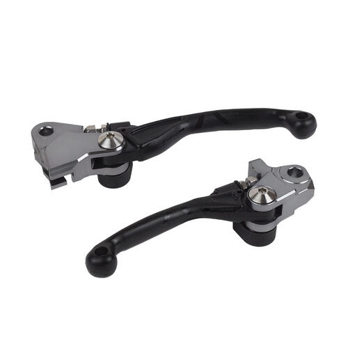 Husqvarna TE150 2018-2021 Polisport Folding Clutch & Brake Lever Set Black