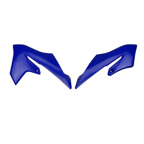 Yamaha YZ65 2019-2024 Polisport Radiator Shrouds Pair Blue