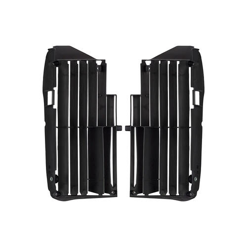Yamaha YZ450F 2023-2025 Polisport Radiator Louvres Fins Pair Black