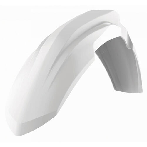 Honda CRF450R 2018-2020 Polisport Front Fender Mudguard White