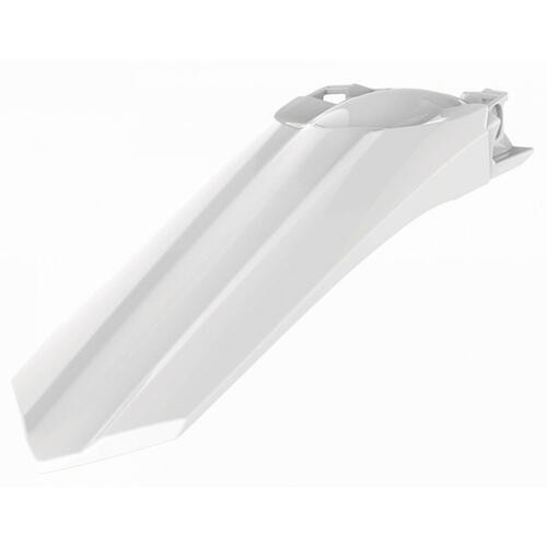 Honda CRF450RX 2017-2020 Polisport Rear Fender Mudguard White