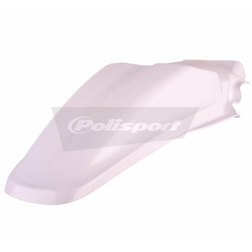 Kawasaki KX85 Big Wheel 2001-2013 Polisport Rear Fender Mudguard White