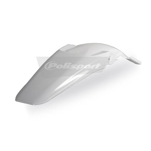 Honda CRF150R 2007-2015 Polisport Rear Fender Mudguard White
