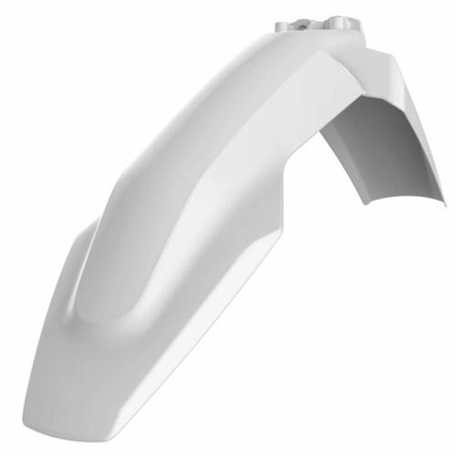 Husqvarna TE250 2017-2023 Polisport Front Fender Mudguard White