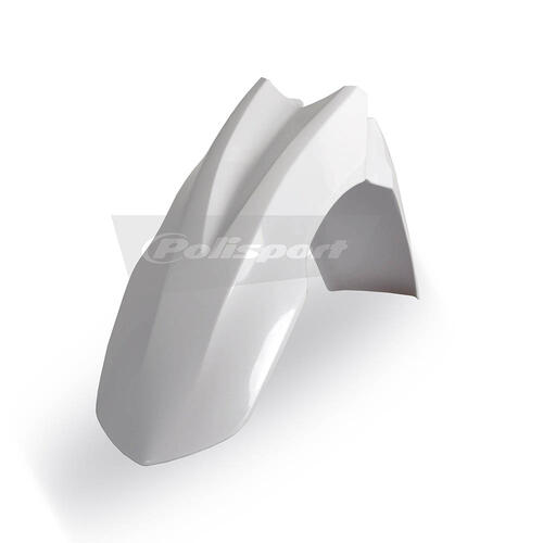 Honda CRF450R 2009-2012 Polisport Front Fender Mudguard White