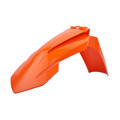 KTM 250 XC-F 2018-2022 Polisport Front Fender Mudguard Orange