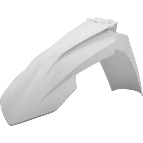 KTM 250 XC-F 2018-2022 Polisport Front Fender Mudguard (2020 White)