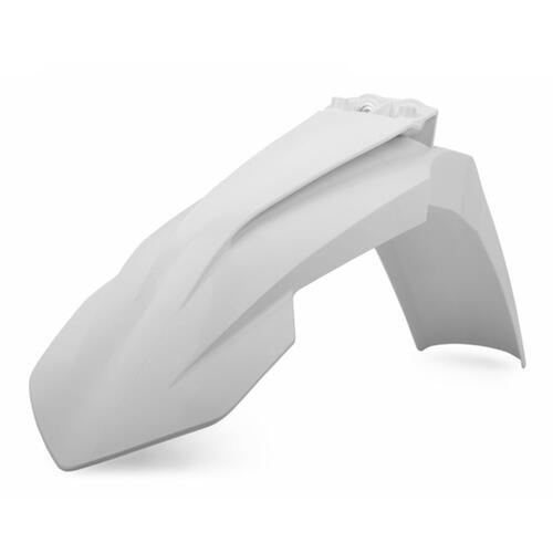 KTM 125 XC-W 2017-2018 Polisport Front Fender Mudguard White Direct Replacement