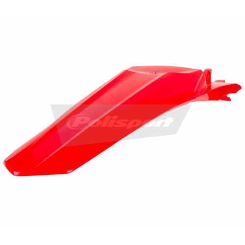 Honda CRF450R 2013-2016 Polisport Rear Fender Mudguard Red