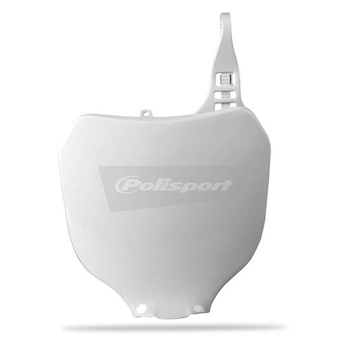 Yamaha YZ426F 2001-2002 Polisport Front Number Plate White Direct Replacement