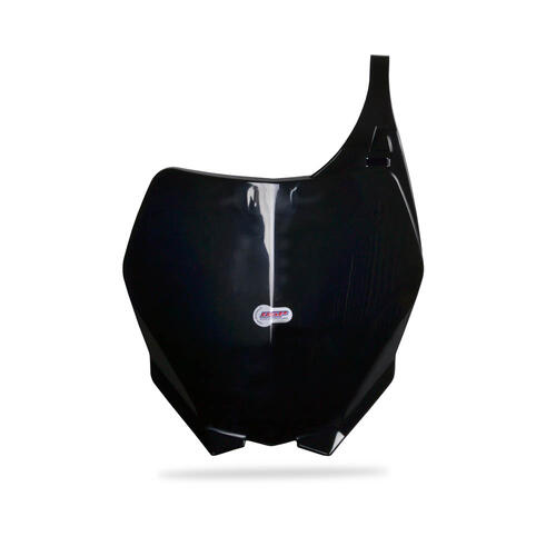 Yamaha YZ450F 2006-2009 Polisport Front Number Plate Black Direct Replacement