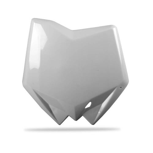 Husqvarna TC250 2004-2013 Polisport Front Number Plate White Direct Replacement