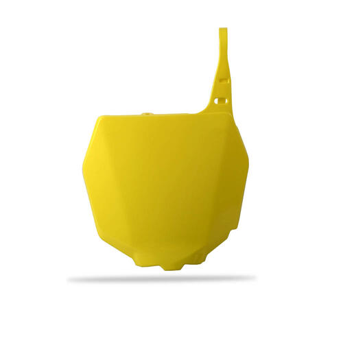 Suzuki RM125 2001-2009 Polisport Front Number Plate Yellow Direct Replacement