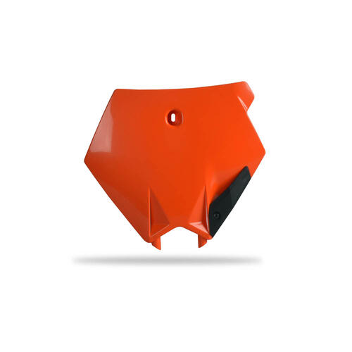 KTM 125 SX 2004-2006 Polisport Front Number Plate Orange Direct Replacement