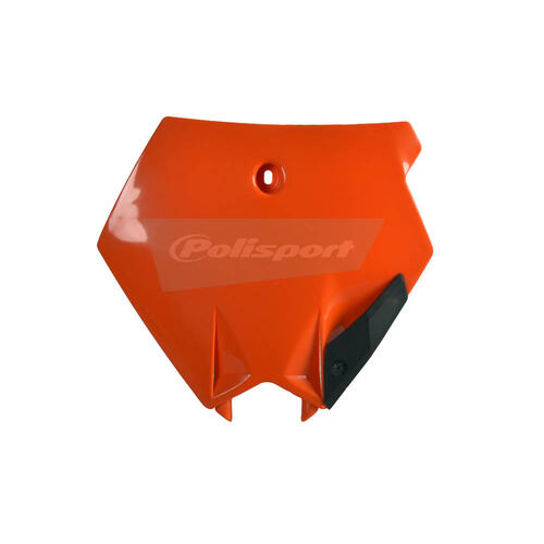 KTM 85 SX 2003-2012 Polisport Front Number Plate Orange Direct Replacement