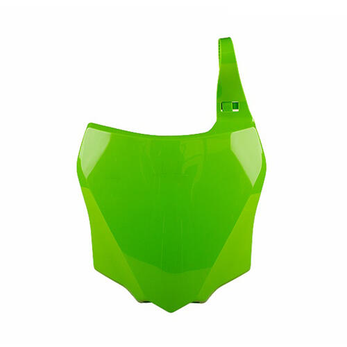 Kawasaki KX85 2014-2022 Polisport Front Number Plate Green Direct Replacement