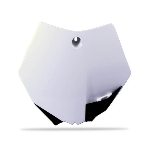KTM 65 SX 2009-2015 Polisport Front Number Plate White Direct Replacement