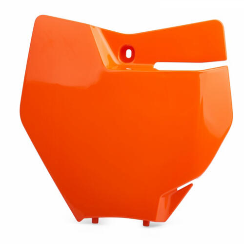 KTM 125 SX 2016-2018 Polisport Front Number Plate Orange Direct Replacement