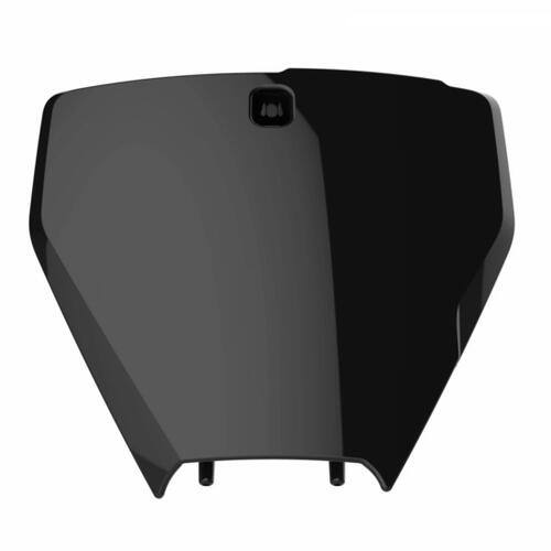 Husqvarna FC350 2016-2022 Polisport Front Number Plate Black Direct Replacement