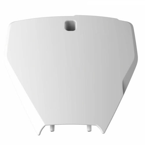 Husqvarna TC250 2016-2018 Polisport Front Number Plate White Direct Replacement