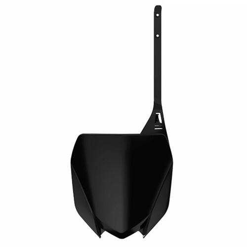 Yamaha YZ450F 2018-2022 Polisport Front Number Plate Black Direct Replacement