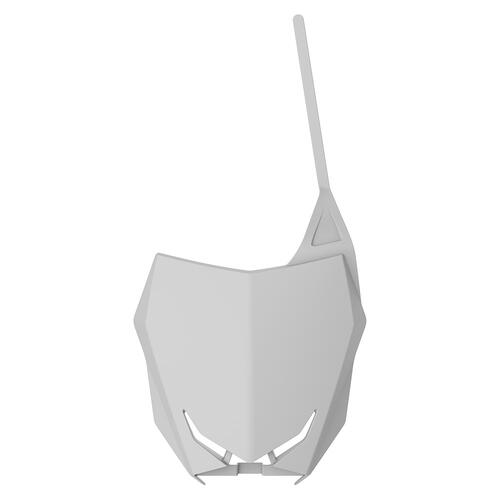 Suzuki RM-Z450 2018-2024 Polisport Front Number Plate White Direct Replacement