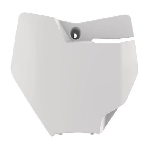 KTM 85 SX 2018-2022 Polisport Front Number Plate White Direct Replacement
