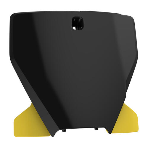 Husqvarna FX350 2017-2022 Polisport Front Number Plate Black Direct Replacement