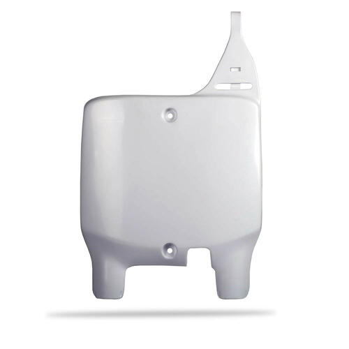 Suzuki RM125 1999-2000 Polisport Front Number Plate White Direct Replacement