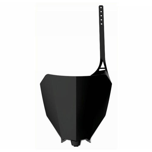 Honda CRF450R 2017-2020 Polisport Front Number Plate Black Direct Replacement