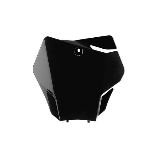 Gas-Gas MC 250 2022-2023 Polisport Front Number Plate Black Direct Replacement